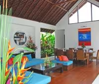 Villa Saba Nakula - 2 Br, Living room area